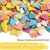 Colorful Broken Mosaic Glass Broken Pieces Mosaic Glass Pieces Glass Mosaic Tiles  Home Decor