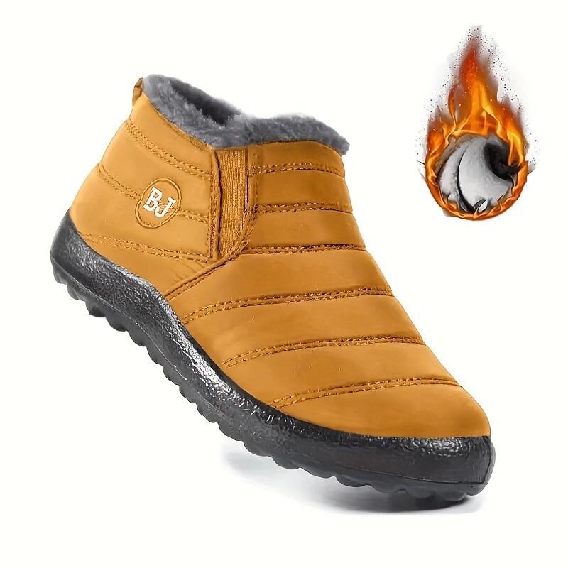 Unisex Cotton Boots Umbrella Cloth Snow Boots