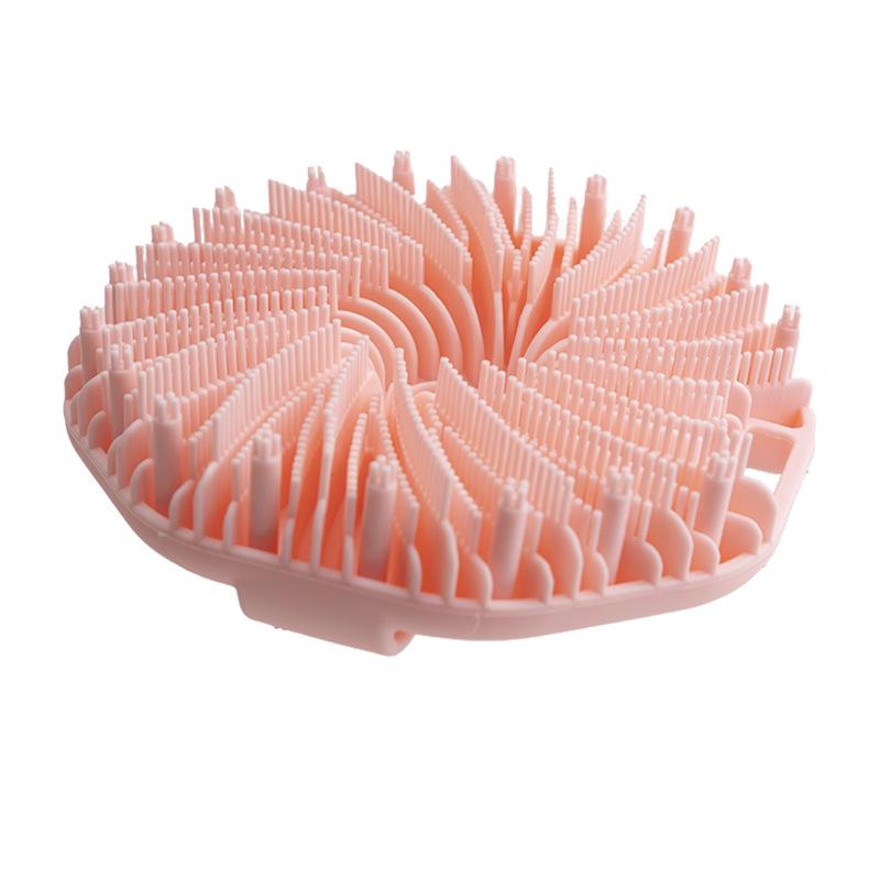 Double-Sided Silicone Bath & Massage Brush for Babies