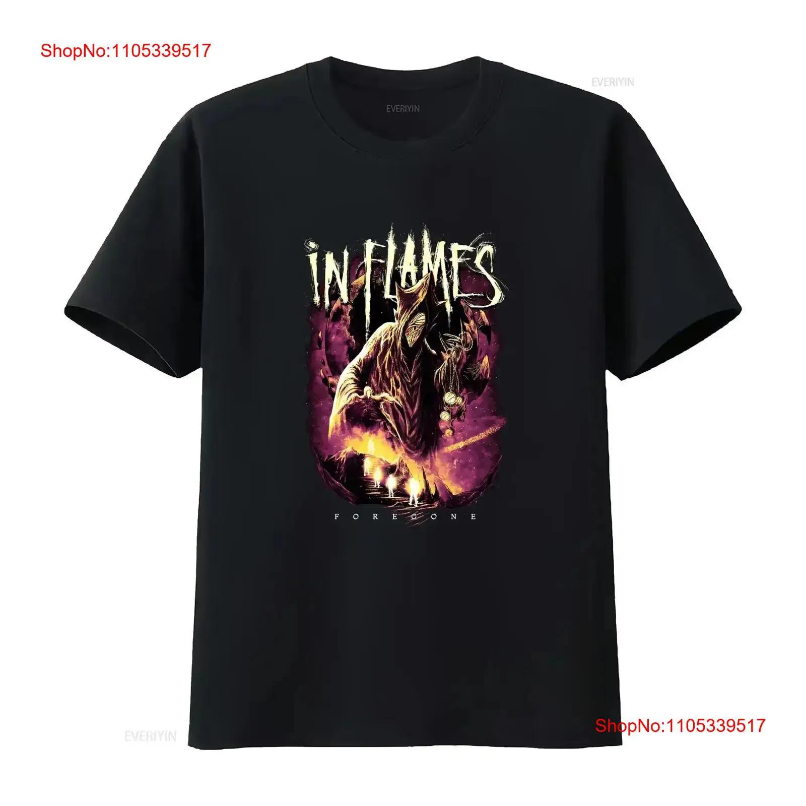 

Foregone In Flames Short T Shirt All Size S2345XL 1T219 vintage Washed designer clothes Slightly streetwear Stylish vintage 5XL різнокольоровий