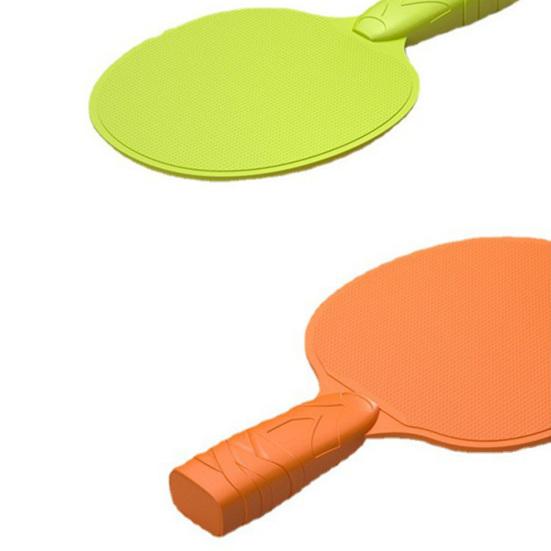 1 Set Tennis Trainer Highly Resilient Height Adjustable Hand-eye Coordination Cartoon Rabbit Table Tennis Trainer Indoor Sports