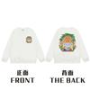 American Trendy Brand Casablanca Crew Neck Sweater Hoodie Men's Couple Ins Autumn and Winter Thickened Long-sleeved Women's T