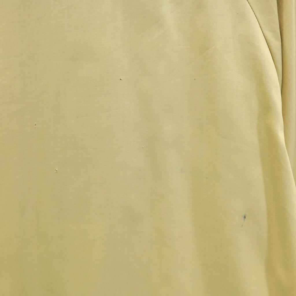 Sears 70s Vintage Talon Zip Swing Top Yellow PERMA PREST Men's Used