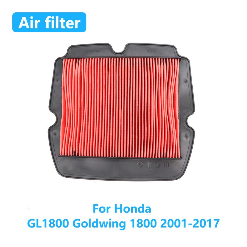 For Honda GL1800 Goldwing 1800 2001-2017 Gold Wing 1800 Motorcycle Air Filter Engine Intake Cleaner Element Replacement