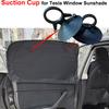For Tesla Model Y 3 X S 2026 2025 2024 Privacy Sun Shade Cover with Suction Rear Window Shades Sunshield Anti-UV Blind Cover Kid
