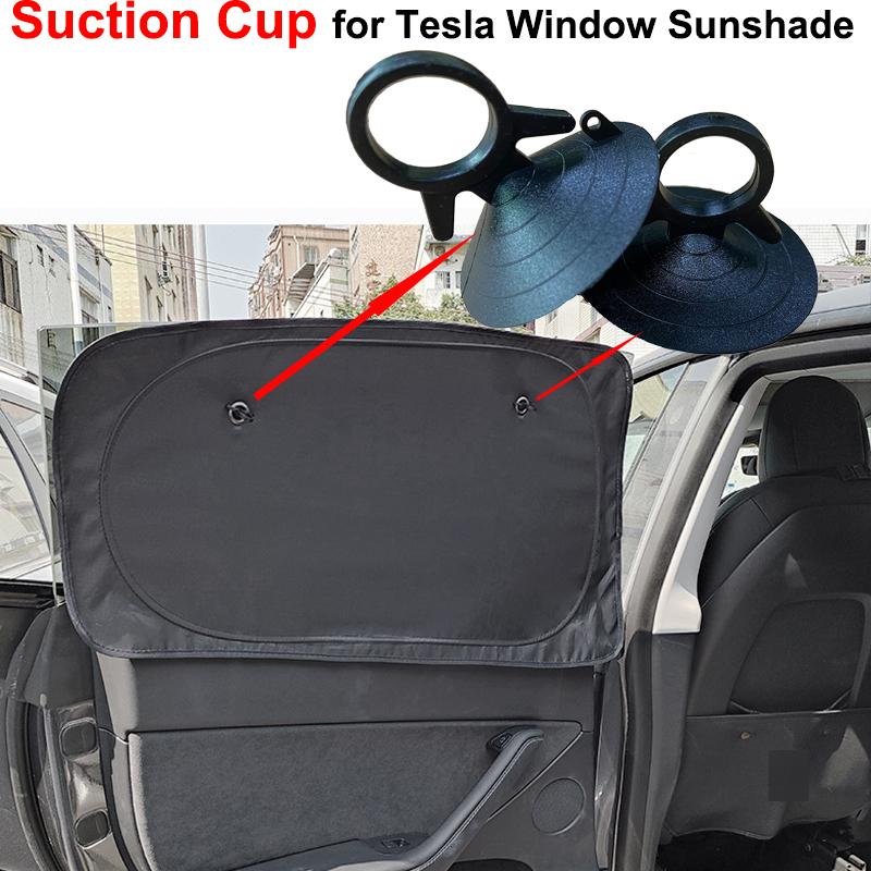 For Tesla Model Y 3 X S 2026 2025 2024 Privacy Sun Shade Cover with Suction Rear Window Shades Sunshield Anti-UV Blind Cover Kid