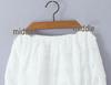 2026 Summer Fashion: European & American Casual Lace Ruffle Shirring Waist + Layered Shorts Women C27735