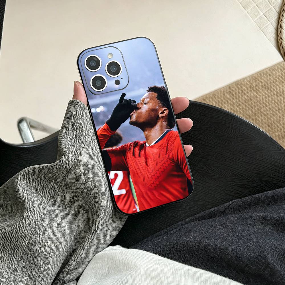 Jonathan David Phone Case For iPhone 17, 16,15,14,13,12,11 Plus,Pro Max, Others Soft Black Cover