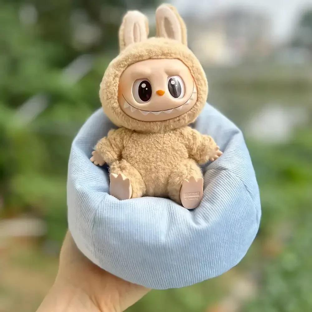 Mini Sofa Bjd Doll Room Decoration Furniture For Labubu Photography Props Sofa Ob11 Humanoid Doll Cute Accessories