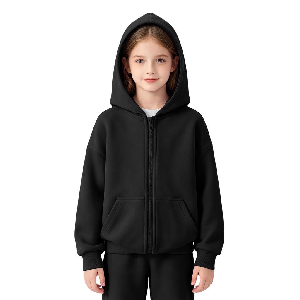 Boys and Girls Long Sleeve Color Sweatshirt Casual Comfort Pullover for Everyday Wear