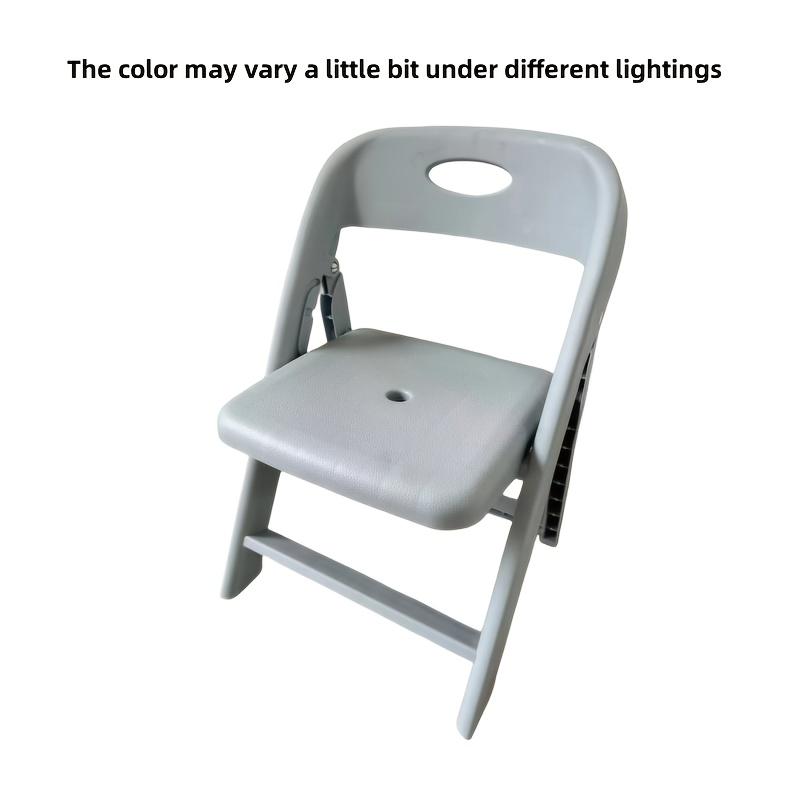 Klassischer Stil Kunststoff Aufbewahrungsbank mit Rückenlehne und Fach, Armloser Mehrzweck Heim Möbel Dekorativer Hocker, mit eingebauter Organisation,