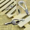 Minimalist Women's 925 Sterling Silver Bracelet Rose Bangle Bracelet Christmas Gift Jewelry
