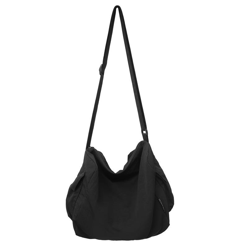 Geantă de nailon Geanta de damă, de culoare solidă, de umăr