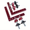 3/6pcs 90 Degree Positioning Squares Right Angle Clamps - Corner Clamps for Woodworking Tools, Right Angle Clamp, Drawers
