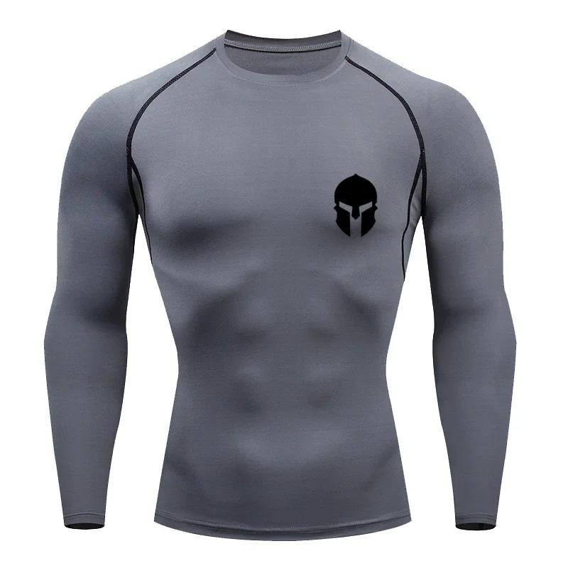 Summer Quick Dry Sport Compression Tee Shirt Men Gym Running Jogging T-Shirt Fitness Cycling Jersey Rashguard Jiu Jitsu Top Male