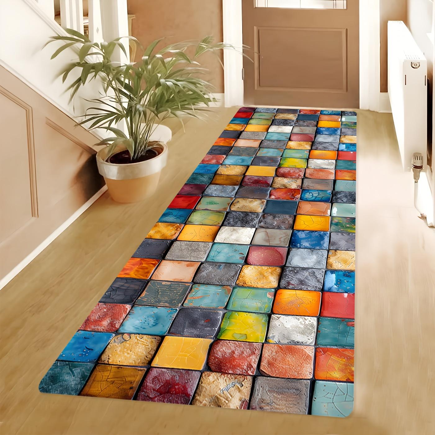 Lange Galerij Vintage Tapijt Duurzaam Keuken Woonkamer Gang Wasruimte Entree Stofdicht Vloermat Huisdecoratie 40X60CM(1.3X2FT