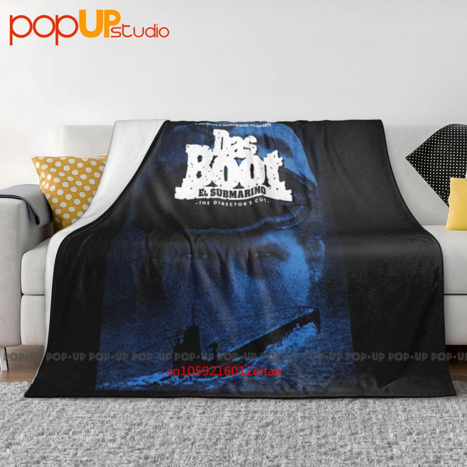 Das Boot 1981 German U Boat Bluray Cover Ultra-Soft Blanket Quilt Winter Sofa Cover Bed Covers Size: 75*100cm, Weight: 230 GSM