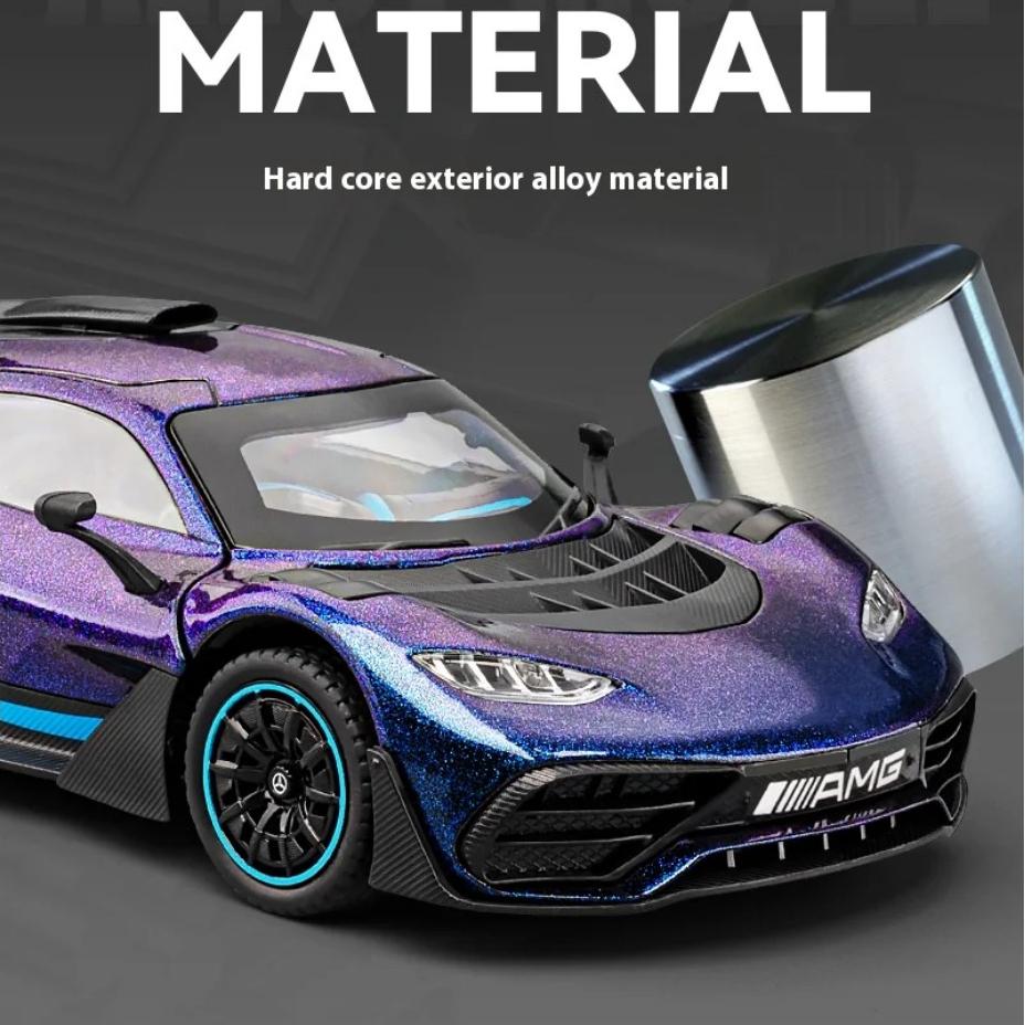1/24 Scale BENZ AMG ONE Sports Car Model Toy Alloy Die Cast Car Toy Ornaments Suitable for Sports Car Gifts for Boys