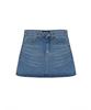 Nigaennikol Washing Denim Mini Skirt_Blue