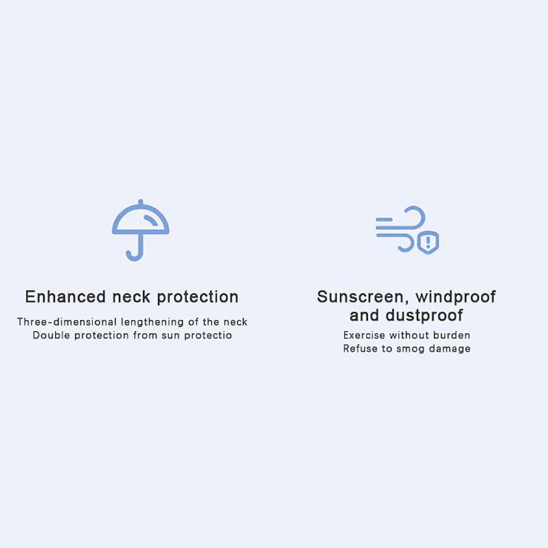 Riding Windproof Headgear Breathable Sunscreen Full Face Mask Cycling Hat