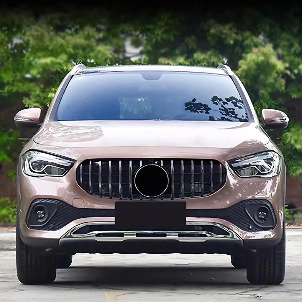 GT Vertical Bar Grille Replacement for 2020-2024 Mercedes-Benz GLA H247 Overseas Version