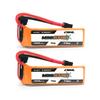 2PCS CNHL Lipo Battery 4S 14.8V 450mAh 70C MiniStar With XT30U Plug For Mini Quad RC FPV Airplane Quadcopter Drone Racing Hobby