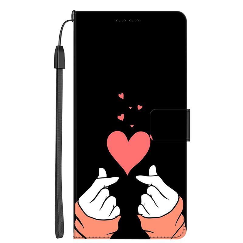 Leder Buchhülle Für Moto G60 Hülle G60s G30 G20 E20 Bemalte Brieftasche Flip Katze Schutz Hülle Für Motorola Moto G22 G Pure Hülle