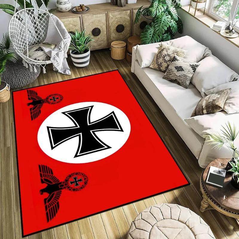Bedside Iron Eagle Reich Carpet Kitchen Bath Living Home House Bedroom Floor Mat Doormat Large Empire German Rug Decoration