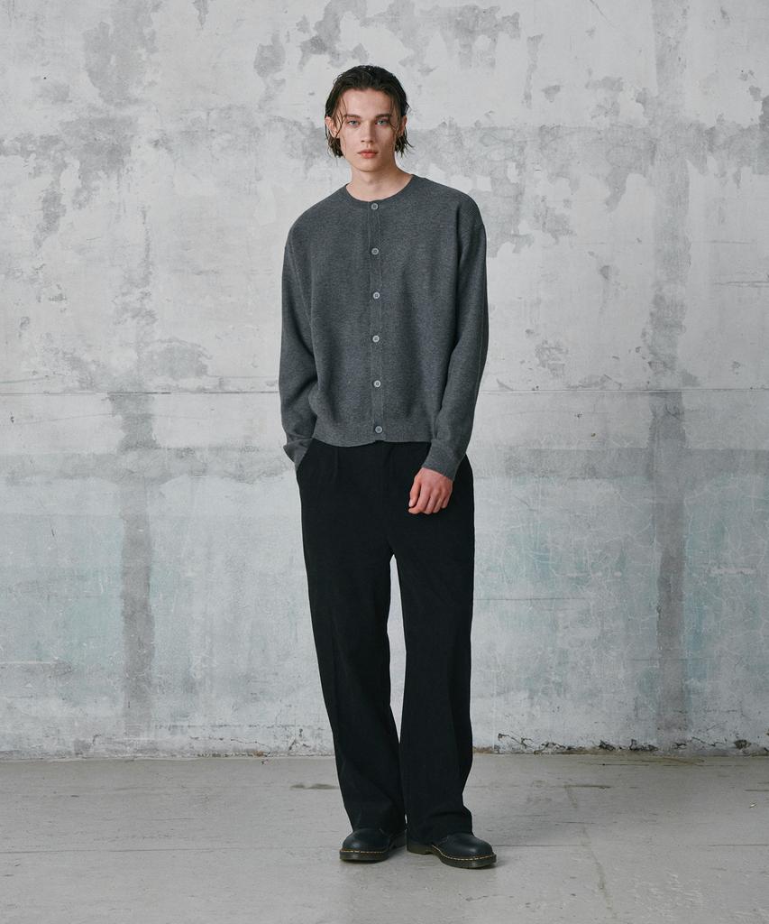 GLW Comfort Elastic Corduroy Pants Black