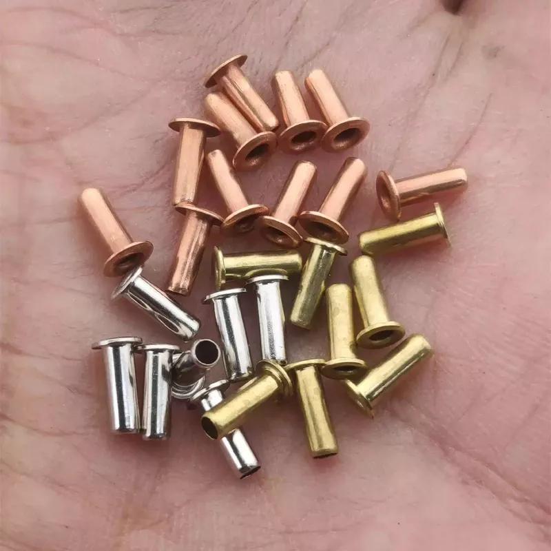 20pcs/Lot Replacement Hollow Rivet Fit For Zippo Lighter Fire Wheel Repair Parts Lighter Inner Liner Gear Steel Wheel's Rviets