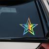 DS94#15x14cm Pentagram Vinyl Decal Durable, Weatherproof Decoration for Car Motorcycle, Easy To Paste