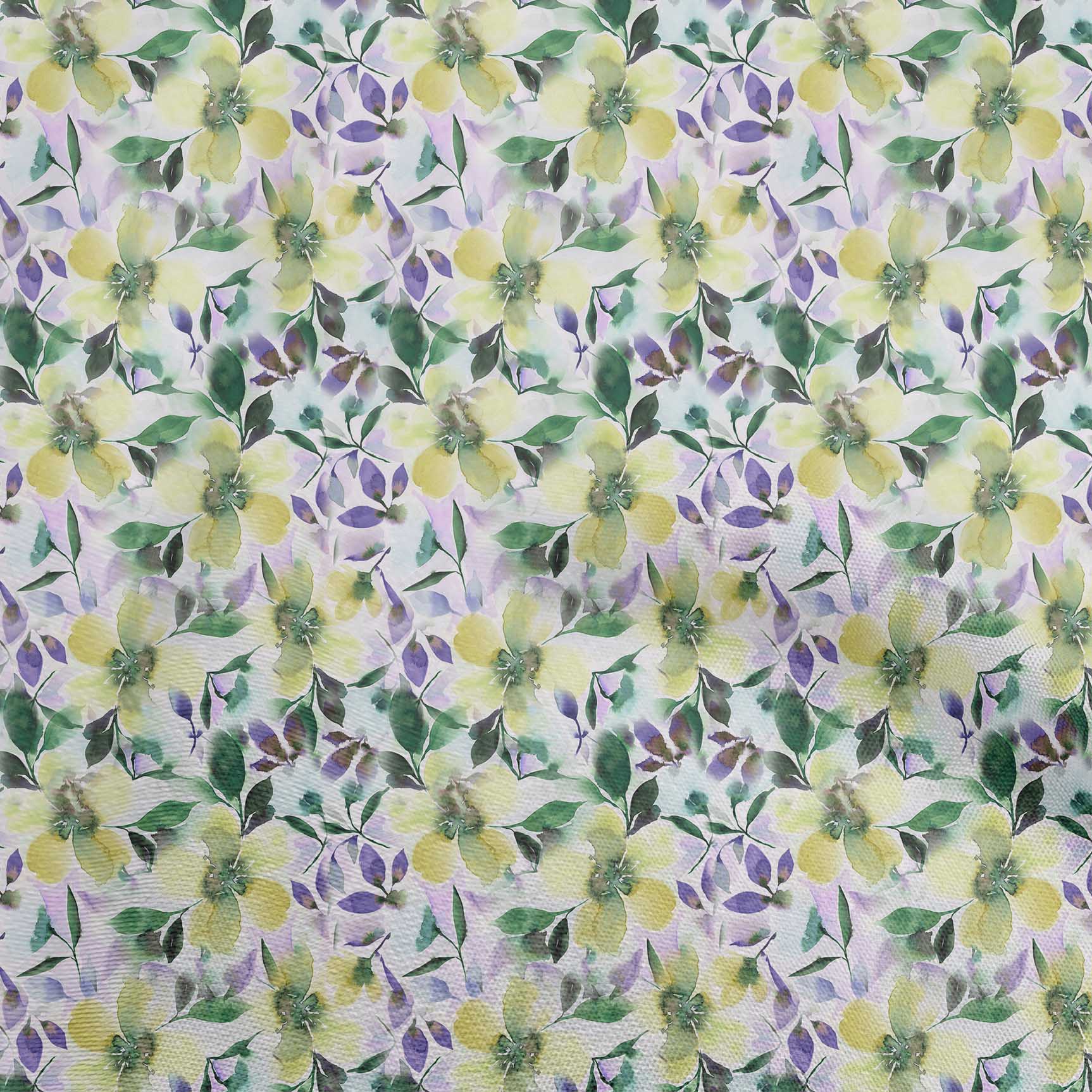 

oneOone Коттон Флекс Світло-рожева тканина Акварель Сукня з квітковим малюнком Матеріал Тканина Тканина з принтом у дворі 40 дюймів 42 Inch Wide - Viscose Chiffon жовтий