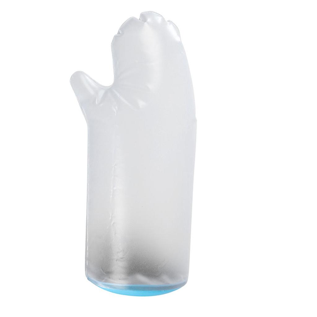 Blue diving material rings PVC shower protective sleeve adult palms P2200 38cm