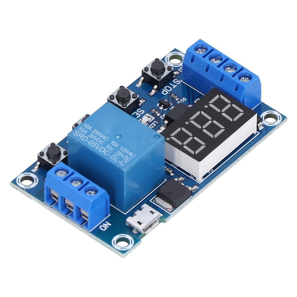 Timer Relay Module One Way Trigger Cycle Timing Delay Switch Circuit Board Accessories