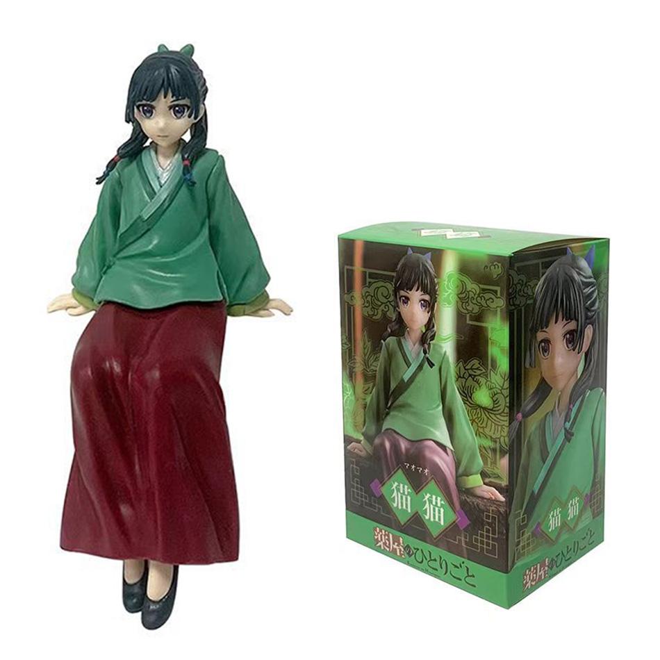 Anime The Apothecary Diaries Figure Maomi Action Figural q-version Cat Cat Pvc Model Kawaii Ornament Doll Toys festival Presents
