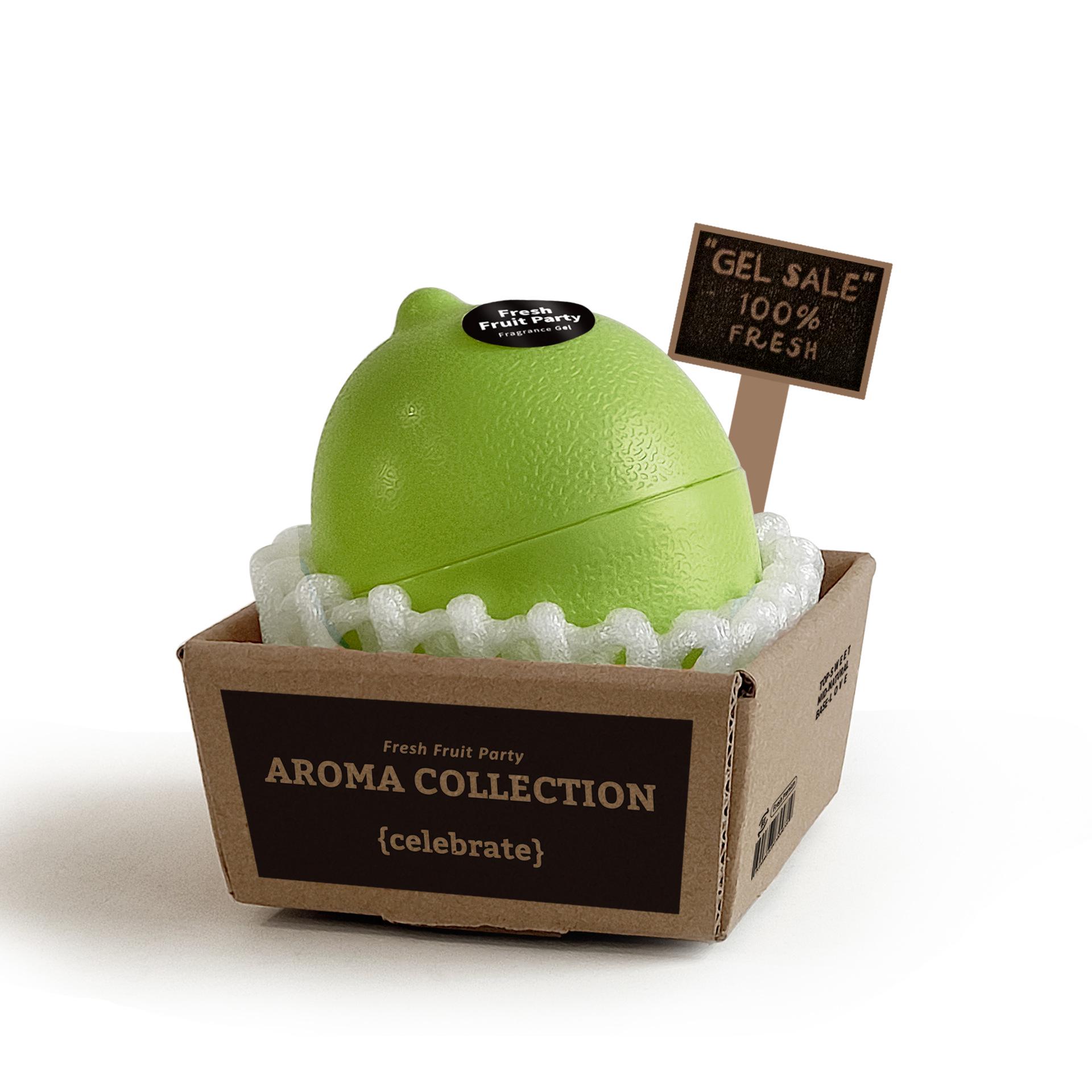 Lemon Scented Long-Lasting Car and Toilet Solid Essential Oil Diffuser Lemon