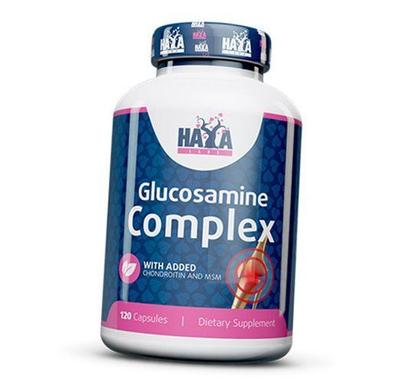 גלוקוזמין כונדרויטין MSM קומפלקס, Glucosamine Chondroitin & MSM Complex, Haya  120 כמוסות (03405007)