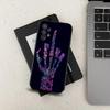 Cartoon Middle Finger   Phone Case For Samsung S21,S22,S23,S30,Ultra,S20,Plus,Fe,Lite,Note,10,9,5G Black Soft Cover