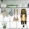 Hand Towel Adorable Cartoon Cat Shaped Towel Soft Absorbent Hanging Towel for House Kitchen Bathroom