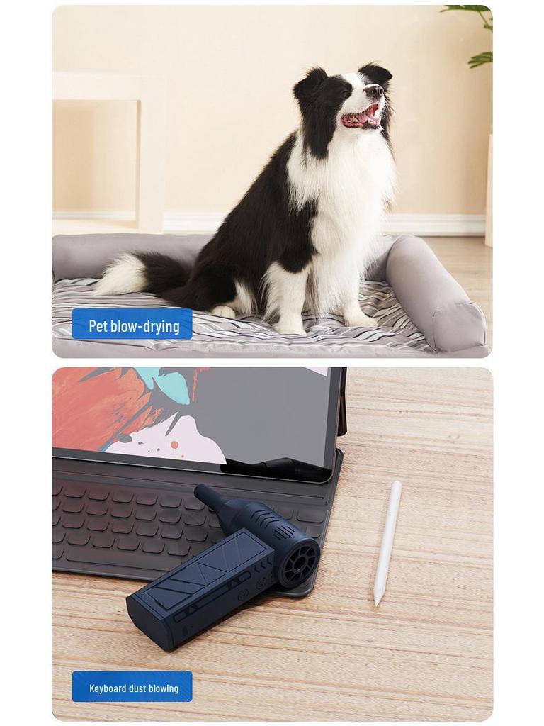 Uscător de păr fără perii de mare viteză cu tehnologie turboventilator – Stil DIY