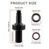 Bicycles Rear Shock Air Pumps Valves Adapter Tool Mountain Bike Suspension Air Valves Adapter Aluminum Alloy Converter