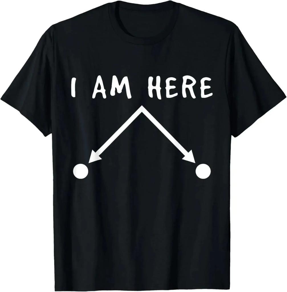 2026 Quantum Physics String Theory Physics Student Science T-Shirt Printed Graphic Unisex T Shirt Camiseta Versatile Simple Y2K
