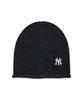 MLB Sequin Loose Fit Long Beanie Ny (Black)