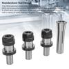 Collet Holder Chuck Set R8 3/4 Spring Collet and 3PCS Collet Chuck Extension Rod for Carving Machine