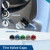 Bashineng Car Tire Valve Stem Cap 4Pcs Skull Head Valve