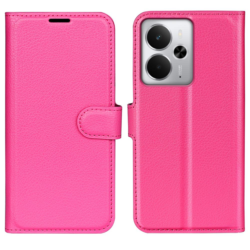 For Realme 14 5G Case Litchi Texture Shockproof Leather Wallet Phone Cover