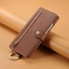 Wallet Flip Case for Samsung Galaxy S26 S24 S25 Ultra S23 FE S22 Plus A56 A55 A57 Leather Strap Card Slots Zipper Cover LSW-02