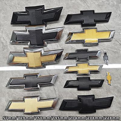 129mm/150mm/195mm/204mm/208mm/228mm Front Hood Emblem Rear Tail Trunk Badge For Cruze Malibu Colorado Suburban Equinox