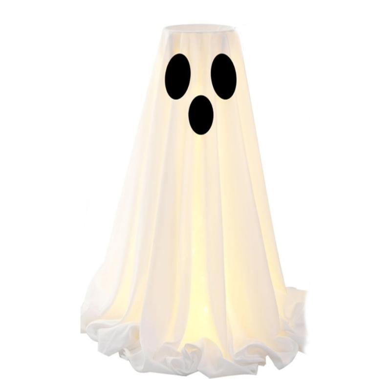 Halloween Decorations - Halloween Specter Candy Bowl Stand Decoration with LED Lights - Enchanting Specter Candy Holder for Front Door Porch Outdoor