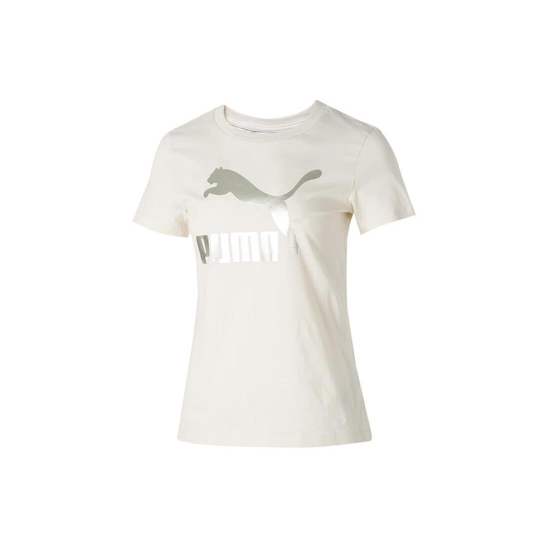 

New PUMA T Shirts Women s White 626999-87 S